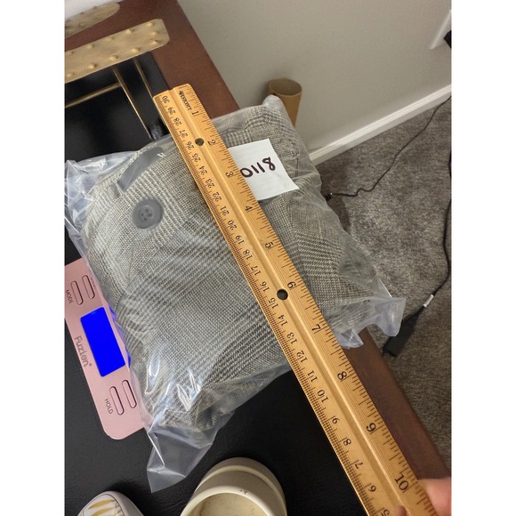 Houston White Men's Plaid Dress Pants Slim Fit Casual Office Trousers XXL - Picture 2 of 13